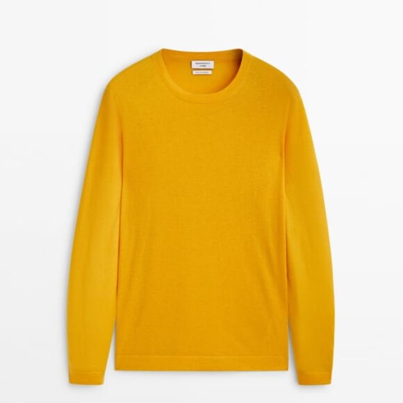 NWT Massimo Dutti Studio Extra fine 100% Cashmere wool sweater Size S - Picture 1 of 5